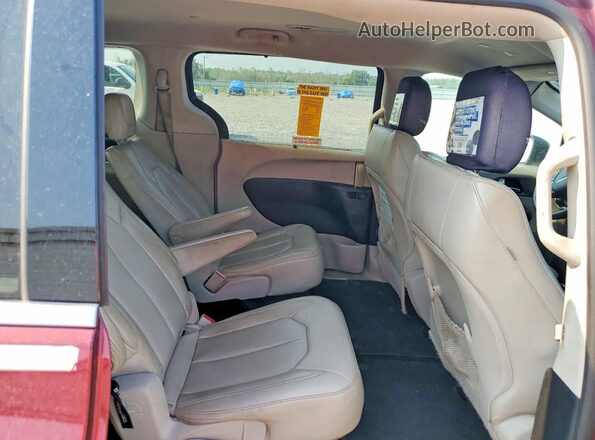 2C4RC1DGXMR552001 2021 CHRYSLER VOYAGER Burgundy Vista interior trasera