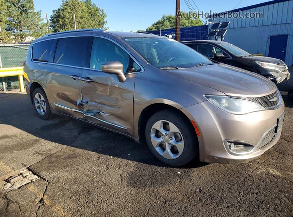 2C4RC1EG0HR721530 2017 CHRYSLER PACIFICA Gray Delantero derecho