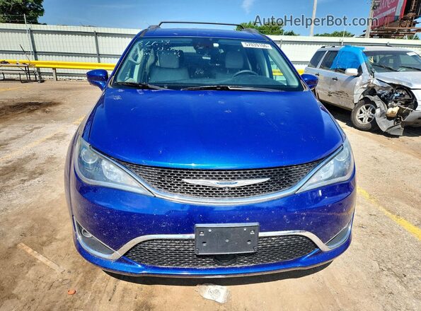 2C4RC1EG0KR549457 2019 CHRYSLER PACIFICA Blue Вид спереду