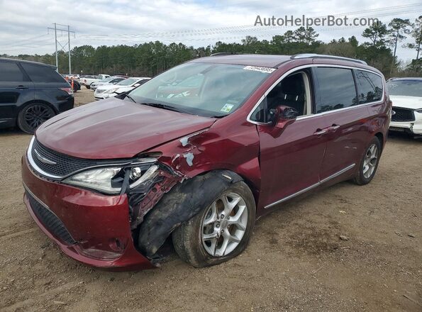 2C4RC1EG1HR634560 2017 CHRYSLER PACIFICA Red Trasero izquierdo