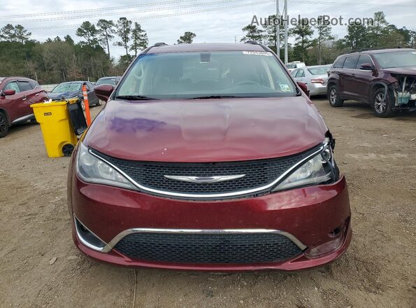 2C4RC1EG1HR634560 2017 CHRYSLER PACIFICA Red Vista interior trasera