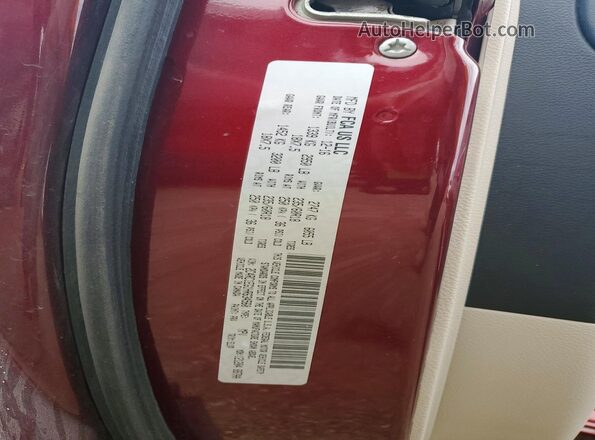 2C4RC1EG1HR634560 2017 CHRYSLER PACIFICA Red 