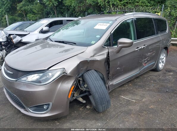 2C4RC1EG1JR189033 2018 CHRYSLER PACIFICA Gray Front view