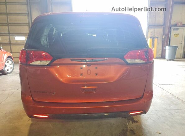 2C4RC1EG1JR258254 2018 CHRYSLER PACIFICA Orange უკანა ხედი