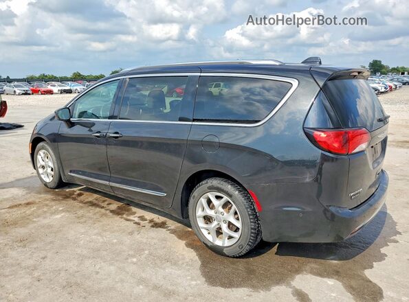 2C4RC1EG2HR543054 2017 CHRYSLER PACIFICA Black Trasero izquierdo