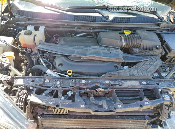 2C4RC1EG2HR628251 2017 CHRYSLER PACIFICA Black Widok komory silnika