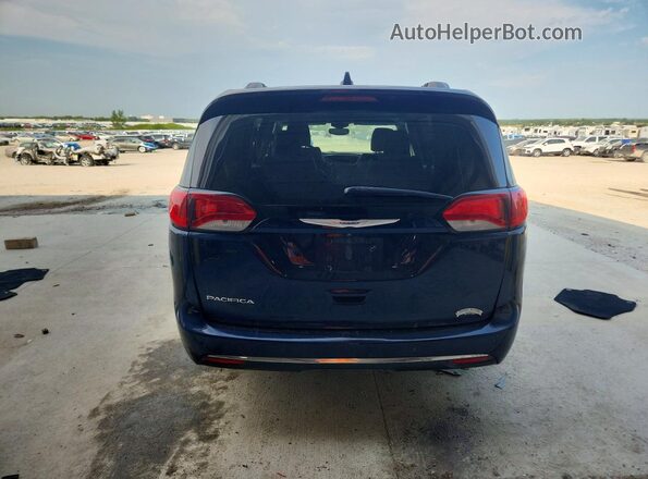 2C4RC1EG2JR254097 2018 CHRYSLER PACIFICA Blue Вид ззаду