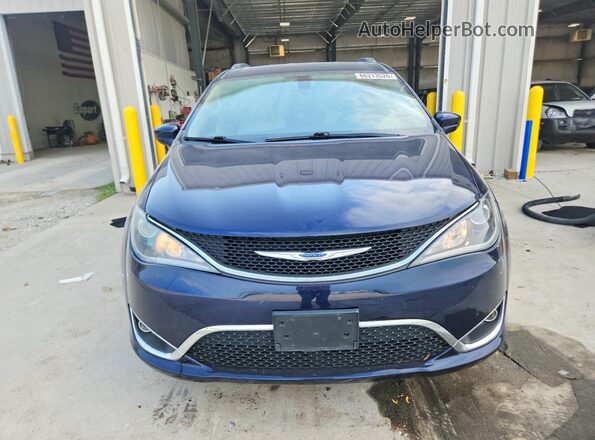 2C4RC1EG2JR254097 2018 CHRYSLER PACIFICA Blue Вид спереду