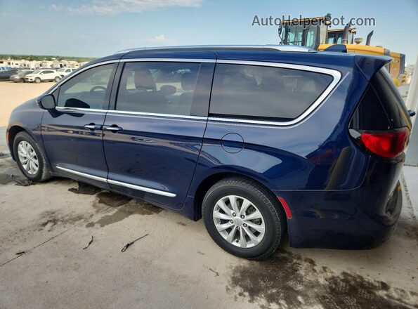 2C4RC1EG2JR254097 2018 CHRYSLER PACIFICA Blue Задня ліва чверть