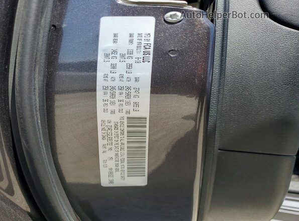 2C4RC1EG2JR351722 2018 CHRYSLER PACIFICA Серый Вид наклейки с VIN-кодом