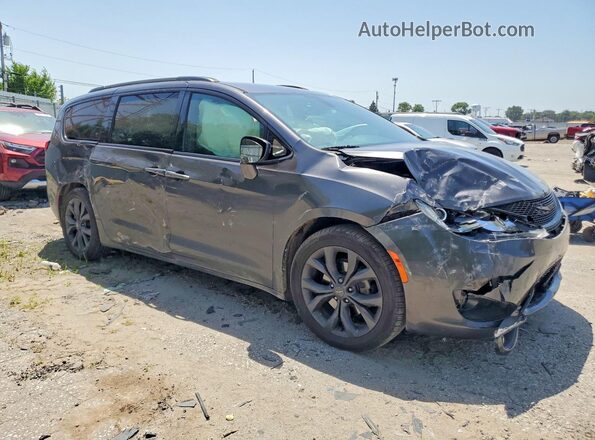 2C4RC1EG2JR351722 2018 CHRYSLER PACIFICA Серый Передняя правая четверть