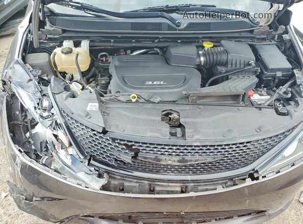 2C4RC1EG2JR351722 2018 CHRYSLER PACIFICA Серый Вид подкапотного пространства