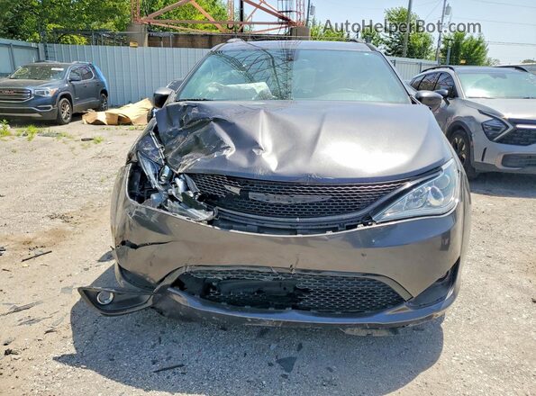 2C4RC1EG2JR351722 2018 CHRYSLER PACIFICA Серый Вид спереди