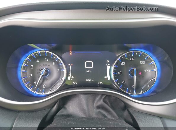 2C4RC1EG2LR136182 2020 CHRYSLER PACIFICA Gray Вид задніх сидінь