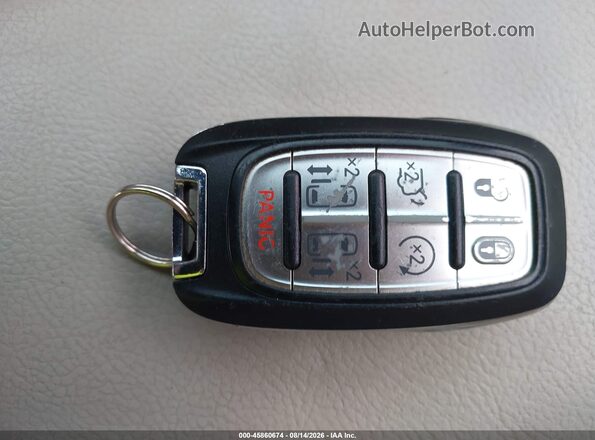 2C4RC1EG2LR136182 2020 CHRYSLER PACIFICA Gray Вид панелі приладів
