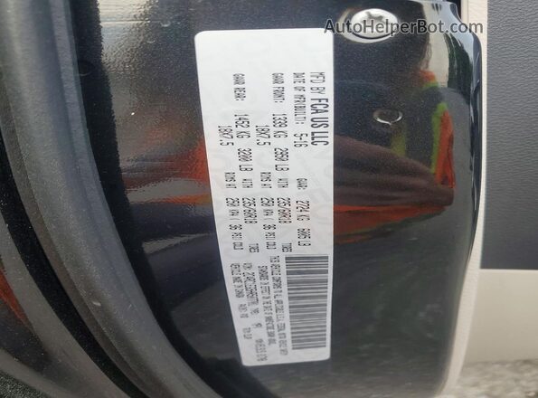 2C4RC1EG5HR507701 2017 CHRYSLER PACIFICA Черный Вид наклейки с VIN-кодом