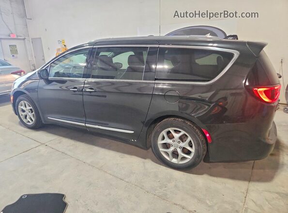 2C4RC1EG5JR102718 2018 CHRYSLER PACIFICA Black უკანა მარცხენა