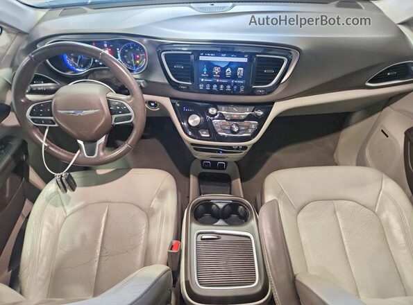2C4RC1EG5JR102718 2018 CHRYSLER PACIFICA Black წინა პანელის ხედი