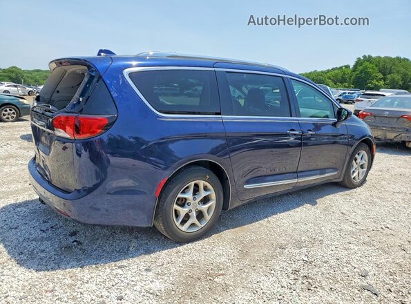 2C4RC1EG5JR189150 2018 CHRYSLER PACIFICA Blue Front view