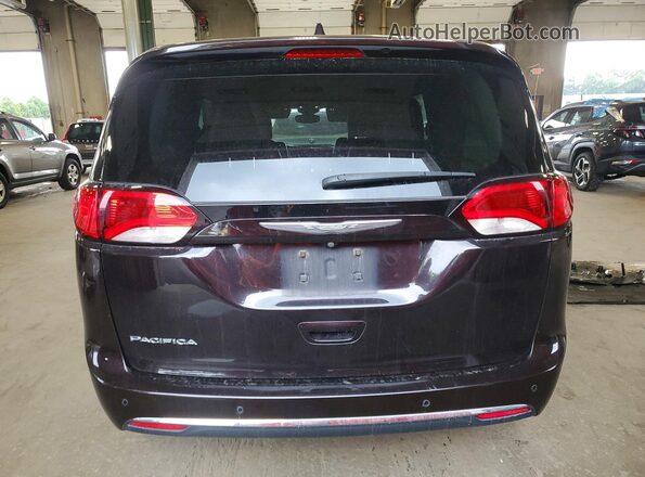 2C4RC1EG6HR635249 2017 CHRYSLER PACIFICA Black Widok z tyłu