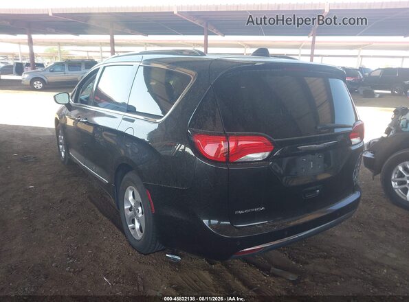 2C4RC1EG7HR643926 2017 CHRYSLER PACIFICA Black Rear left