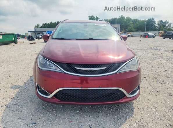 2C4RC1EG7HR659852 2017 CHRYSLER PACIFICA Red წინა ხედი