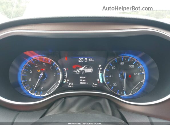 2C4RC1EG8HR614435 2017 CHRYSLER PACIFICA Gray Rear seats view