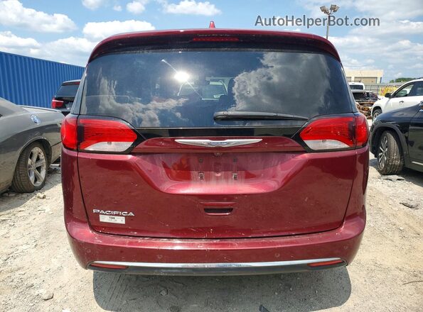2C4RC1EG8HR729391 2017 CHRYSLER PACIFICA Red Rear view