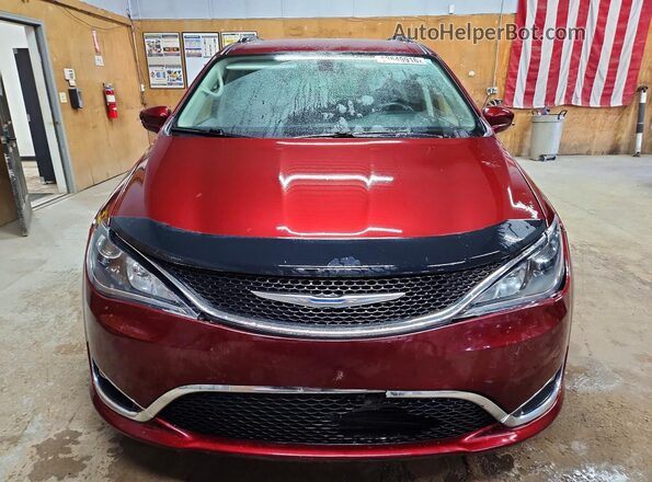 2C4RC1EGXHR660154 2017 CHRYSLER PACIFICA Burgundy წინა ხედი