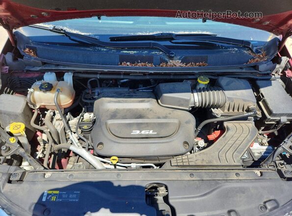 2C4RC1EGXJR121538 2018 CHRYSLER PACIFICA Red Շարժիչի բաժամունքի տեսք