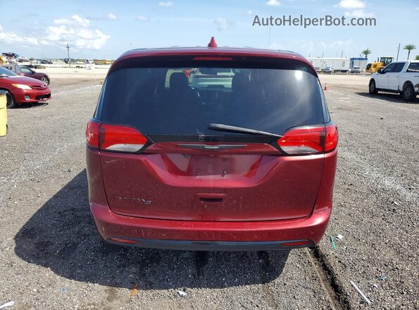 2C4RC1FG0JR361972 2018 CHRYSLER PACIFICA Maroon Rear interior view