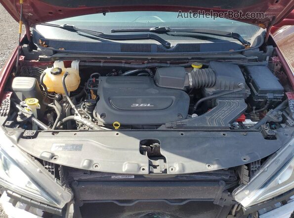 2C4RC1FG0JR361972 2018 CHRYSLER PACIFICA Maroon 
