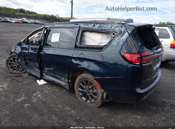2C4RC1FG0MR565479 2021 CHRYSLER PACIFICA Синий Задняя левая четверть