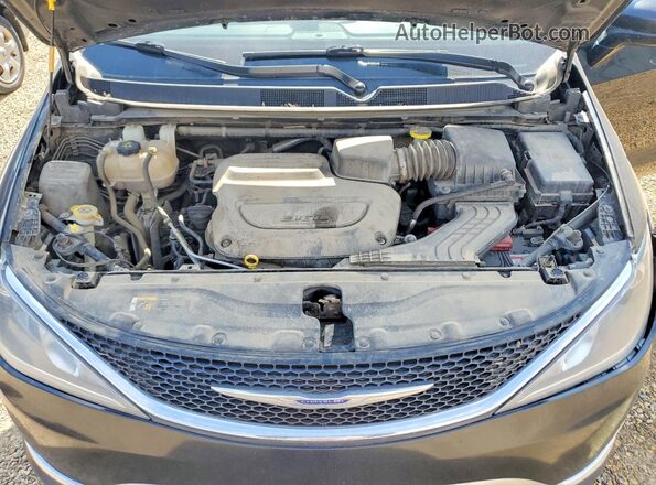 2C4RC1FG1LR137161 2020 CHRYSLER PACIFICA Black Вид підкапотного простору