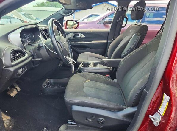 2C4RC1FG3MR592417 2021 CHRYSLER PACIFICA Burgundy წინა სალონის ხედი