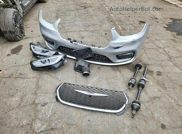 2C4RC1FG3RR191361 2024 CHRYSLER PACIFICA Silver Vista de la etiqueta del VIN