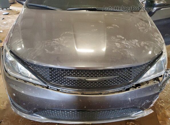 2C4RC1FG6JR356825 2018 CHRYSLER PACIFICA Charcoal Սալոնի հետևի տեսք