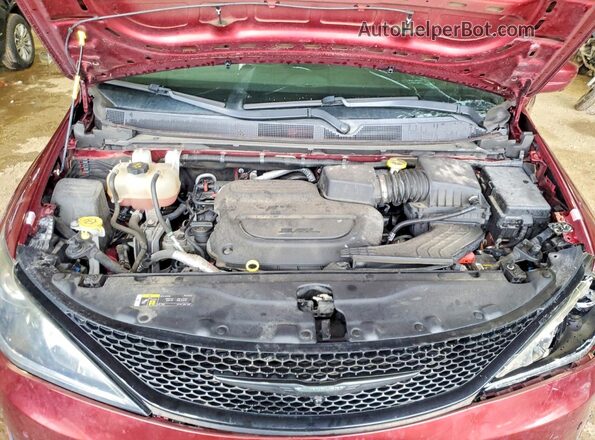 2C4RC1FG7KR643902 2019 CHRYSLER PACIFICA Бордовый Вид подкапотного пространства