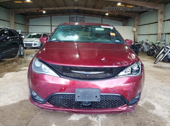 2C4RC1FG7KR643902 2019 CHRYSLER PACIFICA Бордовый Вид спереди