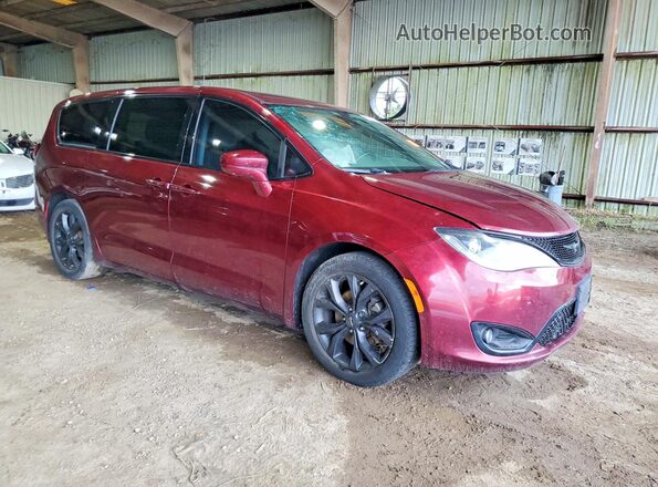 2C4RC1FG7KR643902 2019 CHRYSLER PACIFICA Бордовый Передняя правая четверть