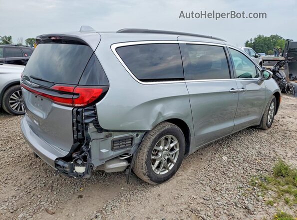2C4RC1FG7MR502573 2021 CHRYSLER PACIFICA Серебряный Задняя правая четверть