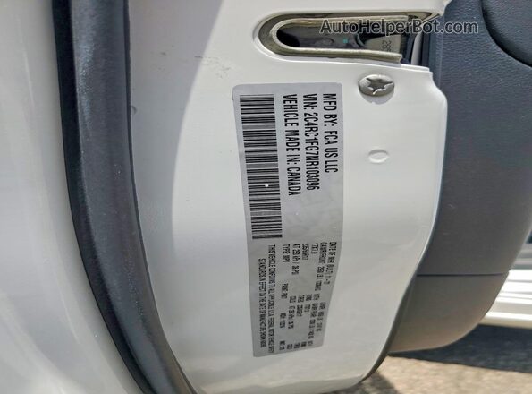 2C4RC1FG7NR103096 2022 CHRYSLER PACIFICA White Widok naklejki z numerem VIN
