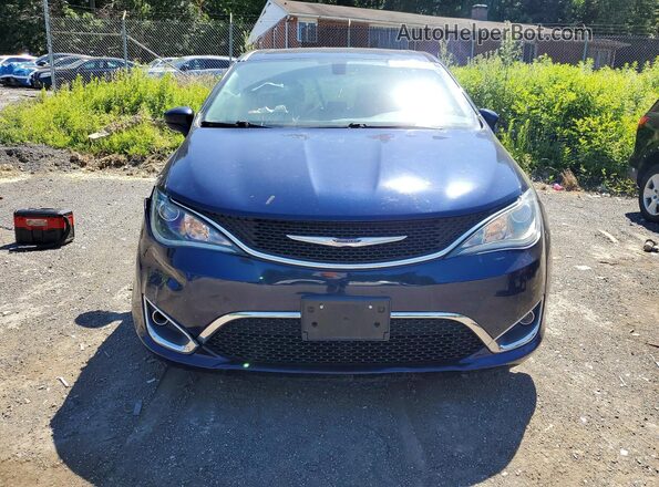2C4RC1FG9JR351750 2018 CHRYSLER PACIFICA Blue Widok z przodu