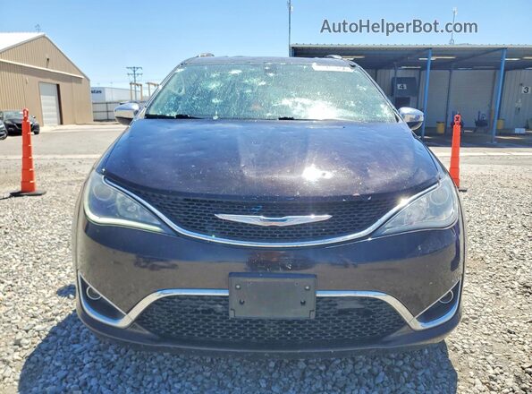 2C4RC1GG0HR525746 2017 CHRYSLER PACIFICA Burgundy წინა ხედი