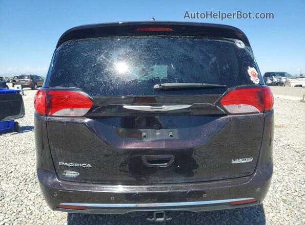 2C4RC1GG0HR525746 2017 CHRYSLER PACIFICA Burgundy უკანა ხედი