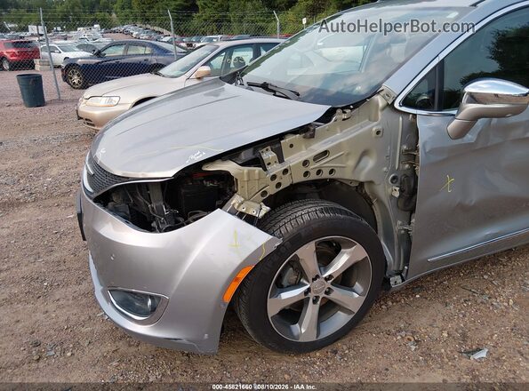 2C4RC1GG0JR262003 2018 CHRYSLER PACIFICA Silver წინა ხედი
