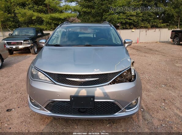 2C4RC1GG0JR262003 2018 CHRYSLER PACIFICA Silver უკანა სალონის ხედი