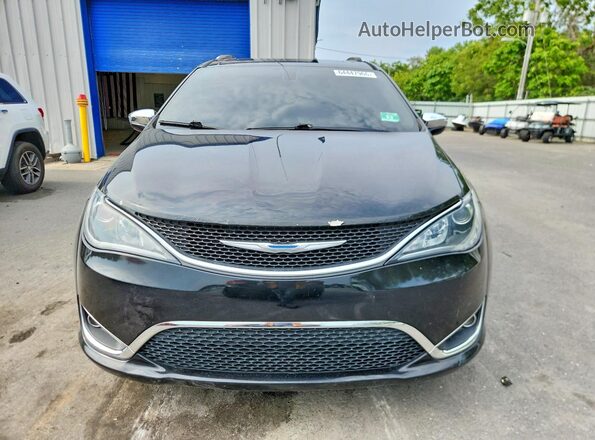 2C4RC1GG0JR273986 2018 CHRYSLER PACIFICA Black Вид спереду