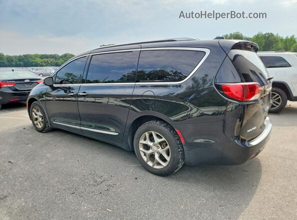 2C4RC1GG0JR273986 2018 CHRYSLER PACIFICA Black Задня ліва чверть