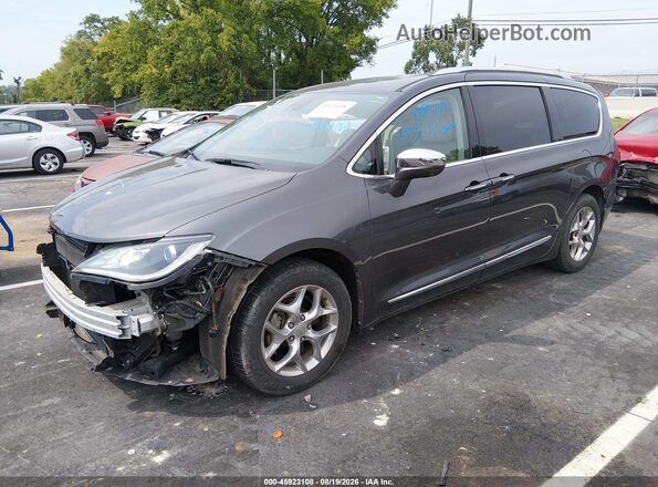 2C4RC1GG1HR528543 2017 CHRYSLER PACIFICA Серый Передняя левая четверть